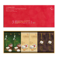 Bamboo Garden Icy-Crispy Dragon Beard Candy Gift Box - Jasmine Tea, Almond, Black Sesame (18 pieces)